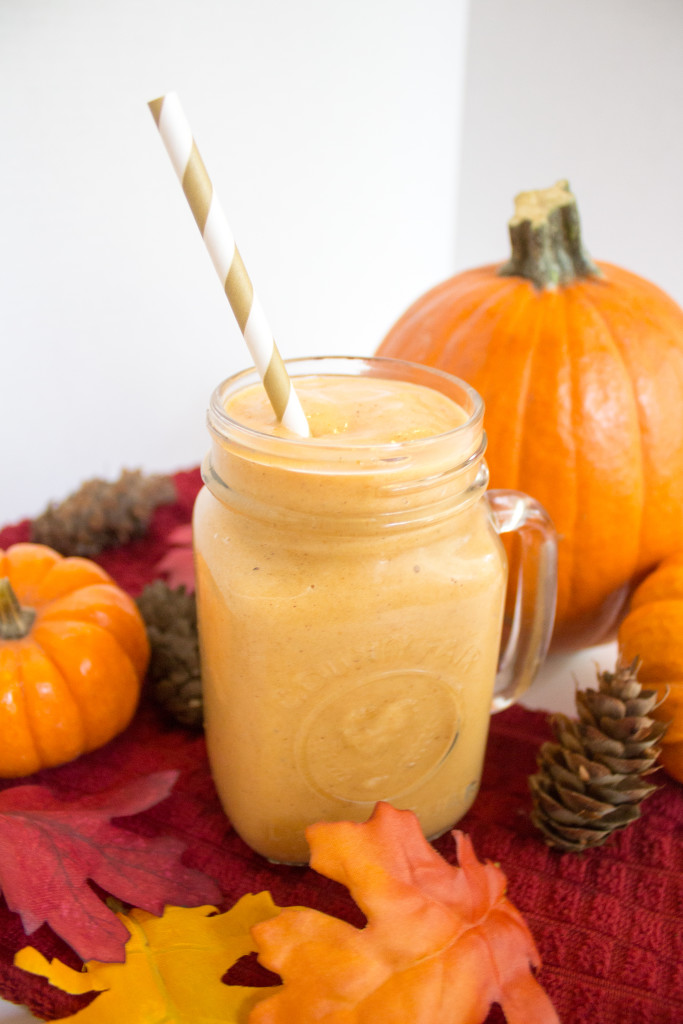 pumpkin spice protein smoothie recipe