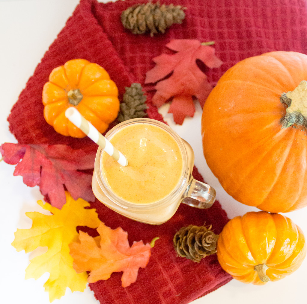 pumpkin spice protein smoothie recipe