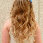 Loose, long waves and a cute bow!