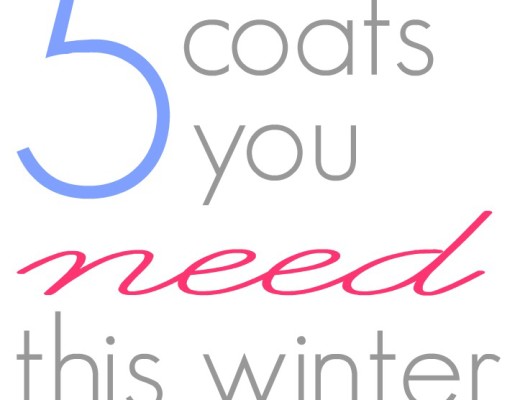 5 coats you need this winter