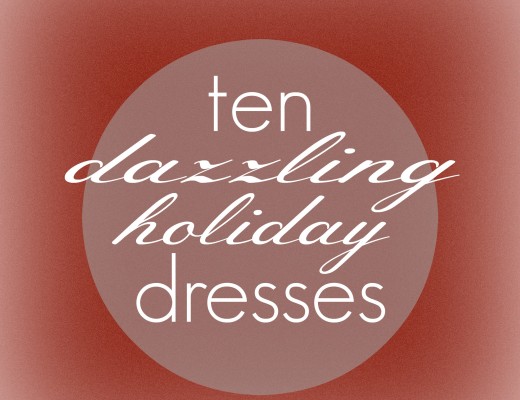 ten dazzling holiday dresses