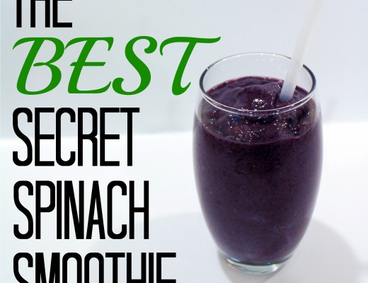 The best secret spinach smoothie square