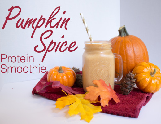 pumpkin spice protein smootie