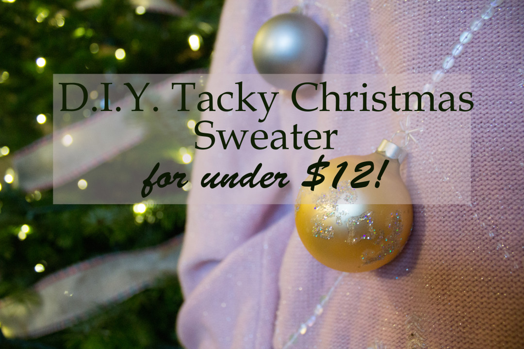 Value Village Tacky Christmas Sweater DIY-14